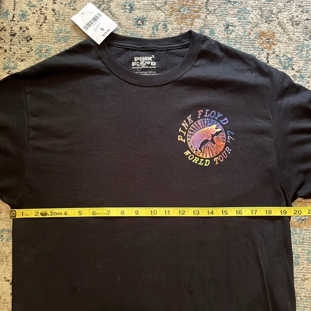 NWT Forever 21 Pink Floyd World Tour 1977 Retro Graphic Tee - Picture 8 of 15